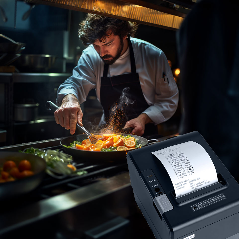 imprimante dédiée cuisine