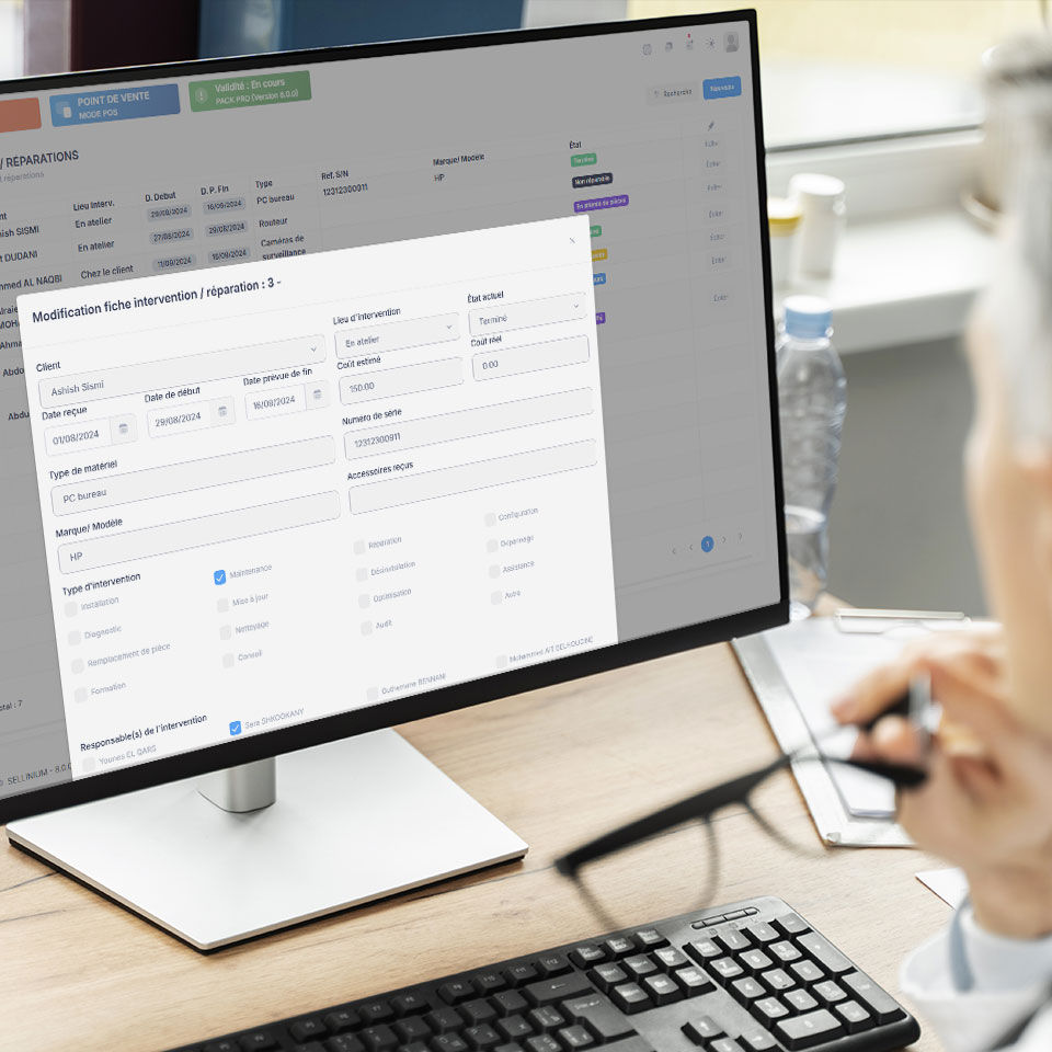 Maintenance préventive & corrective